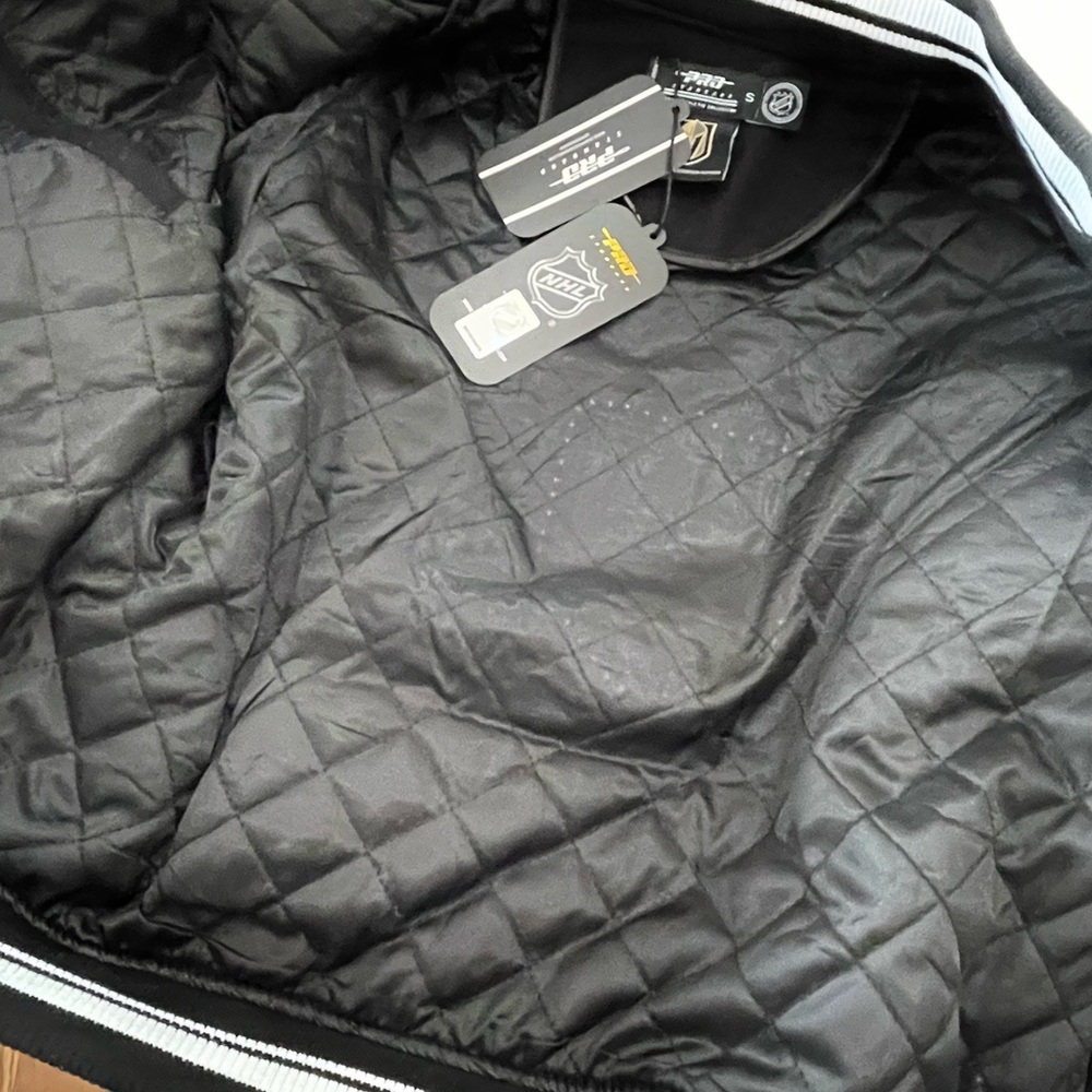 NWT Vegas Golden Knights Varsity Rhinestone Jacket Wm S - Picture 13 of 14